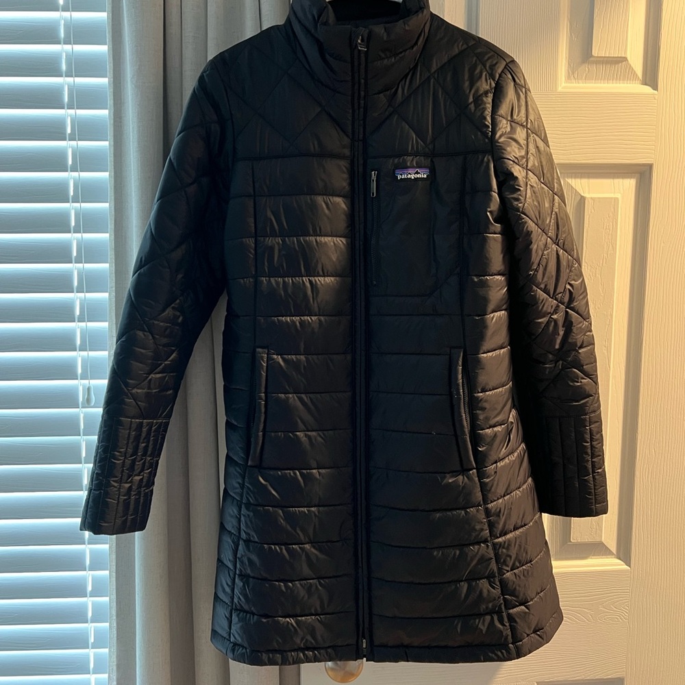 Patagonia Black Radalie Quilted Puffer Jacket